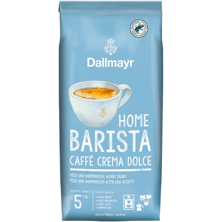 Cafea boabe, Dallmayr Home Barista Dolce, 1 kg