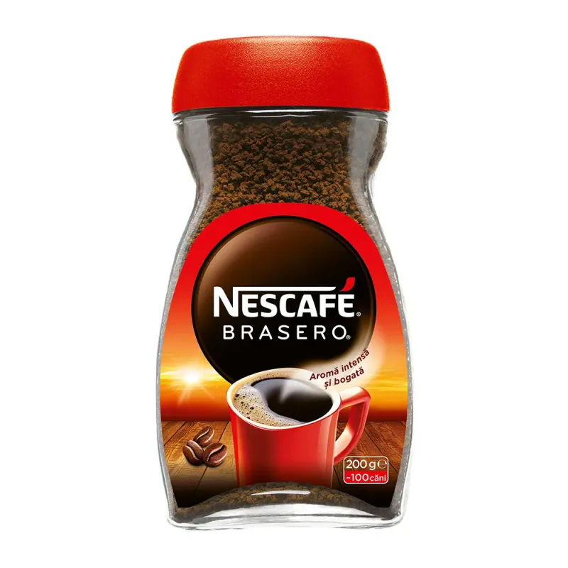 Cafea solubila Nescafe Brasero, 200 g