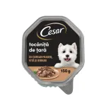 Hrana umeda pentru caini adulti Cesar, pate cu curcan si vita, 150 g