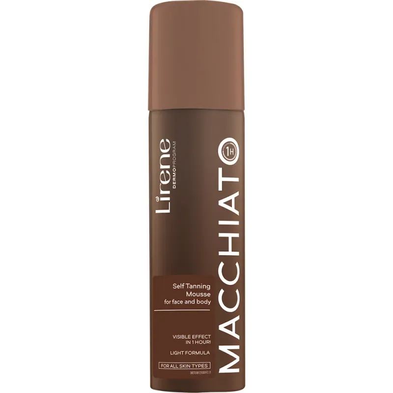 Spuma autobronzanta Lirene Macchiato, 150 ml