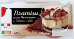 Tiramisu cu mascarpone si sos de cafea Auchan 4 x 80 g