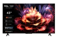 Televizor LED TCL 109 cm (43") 43V6C, Ultra HD 4K, Smart TV, WiFi, CI+