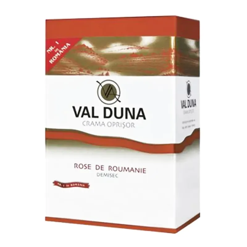 Vin rose demisec Val Duna, cupaj, 3 l