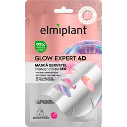 Masca servetel Glow Expert 4D impregnata cu ser