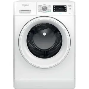 Masina de spalat rufe frontala WHIRLPOOL FFB 9489 WV EE, Steam, 6th Sense, 9 kg, 1400rpm, Clasa A, alb