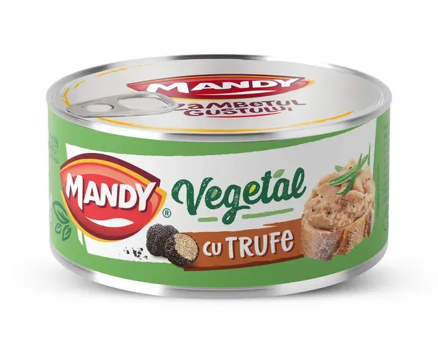 Crema tartinabila vegetala cu trufe Mandy, 120 g