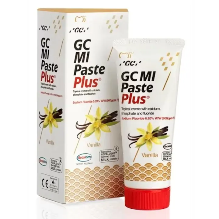 Crema topica GC MI Paste Plus pe baza de apa cu aroma de vanilie, 40 g