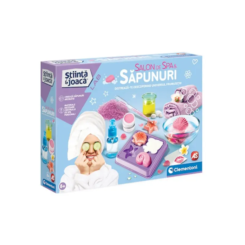 Joc Clementoni Stiinta si joaca, spa si sapunuri aromate