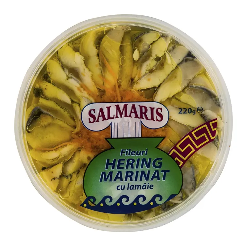 File hering matinat cu lamaie Salmaris, 220 g