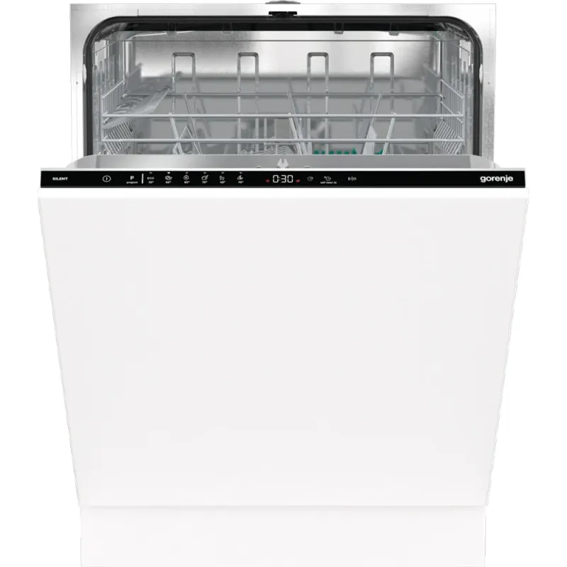 Masina de spalat vase incorporabila GORENJE GV642E90, 13 seturi, 6 programe, 60 cm, Clasa E, panou comanda negru