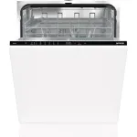 Masina de spalat vase incorporabila GORENJE GV642E90, 13 seturi, 6 programe, 60 cm, Clasa E, panou comanda negru