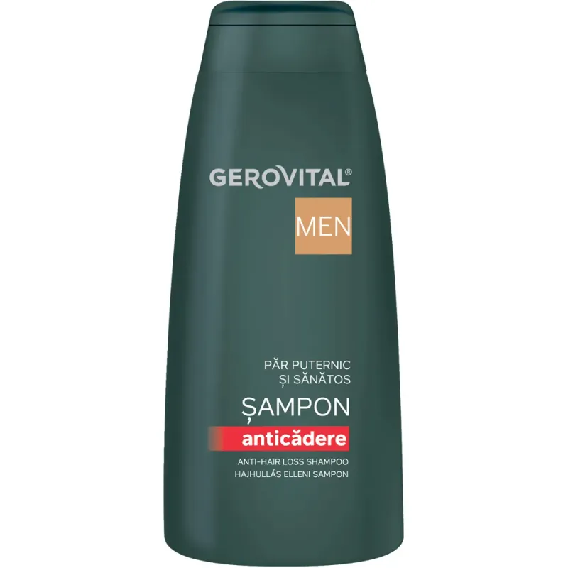 Sampon anticadere par Gerovital Men, 400 ml