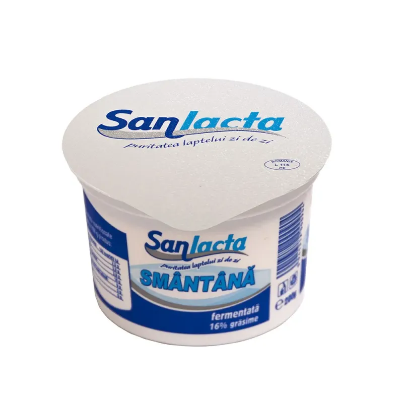 Smantana Sanlacta, 16% grasime, 200 g