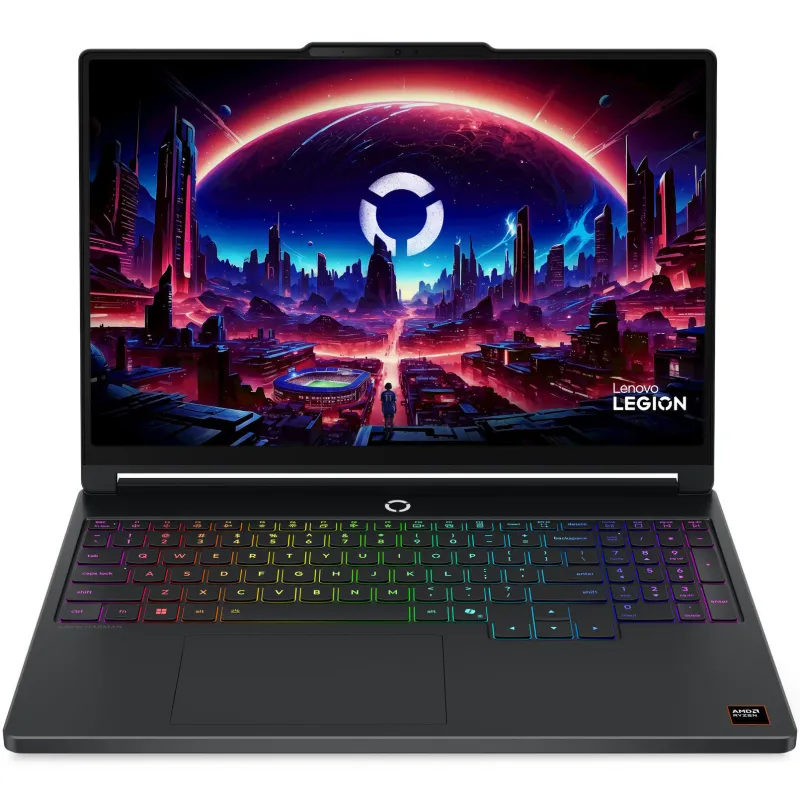 Gaming Lenovo Legion 5 15AHP11 cu procesor AMD Ryzen™ 7 250 pana la 5.1GHz, 15.3" WQXGA, OLED, 32GB DDR5 RAM, 1TB SSD, NVIDIA GeForce RTX™ 5060 8GB GDDR7, No OS, Eclipse Black, 3y on-site Premium Care