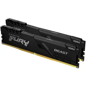 Memorie desktop KINGSTON Fury Beast, 2x8GB DDR4, 3200MHz, CL16, KF432C16BBK2/16