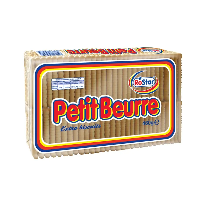 Biscuiti simpli Petit Beurre RoStar, 460 g