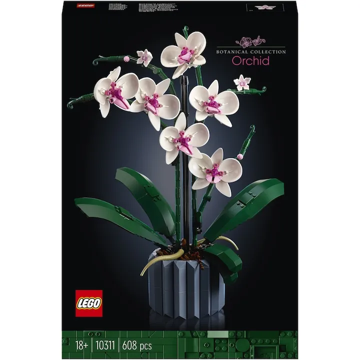 LEGO® Icons Creator Expert - Orhidee 10311, 608 piese