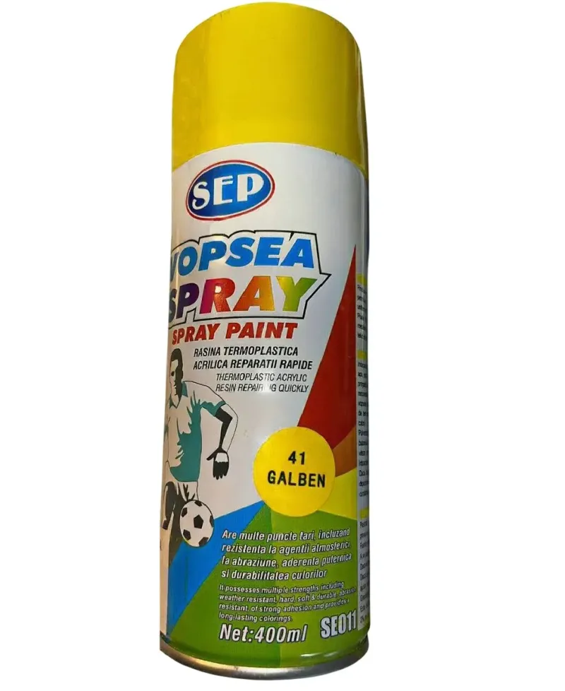 Vopsea spray SEP, galben, 400 ml