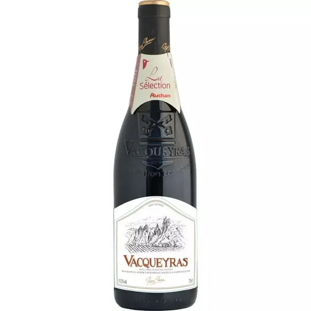 Vin rosu sec Pierre Chanau Vacqueyras, 0.75 l
