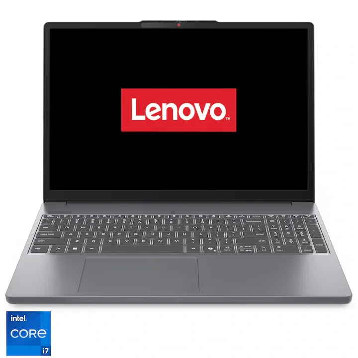 Lenovo IdeaPad Slim 3 15IRH10 cu procesor Intel® Core™ i7-13620H pana la 4.9GHz, 15.3" WUXGA, IPS, 24GB DDR5 RAM, 1TB SSD, Intel® UHD Graphics, No OS, METAL, Luna Grey