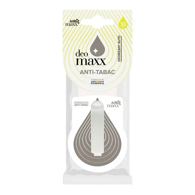 Odorizant auto fiola DeoMaxx Airmaxx, Anti-tabac