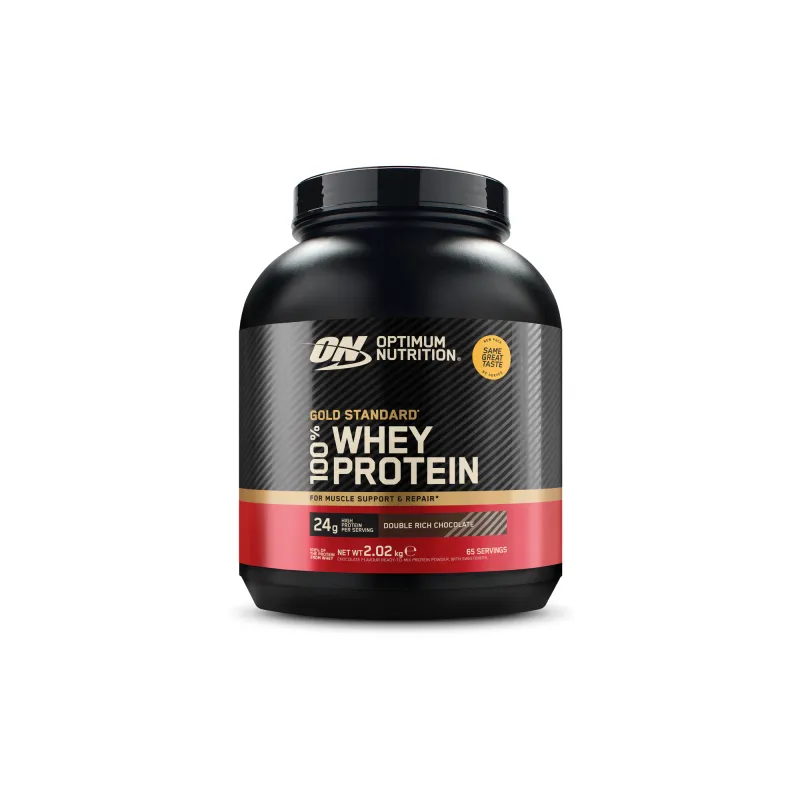 Proteine din zer, pudra proteica Optimum Nutrition, ON 100% Whey Gold Standard, aroma ciocolata, 2.02kg