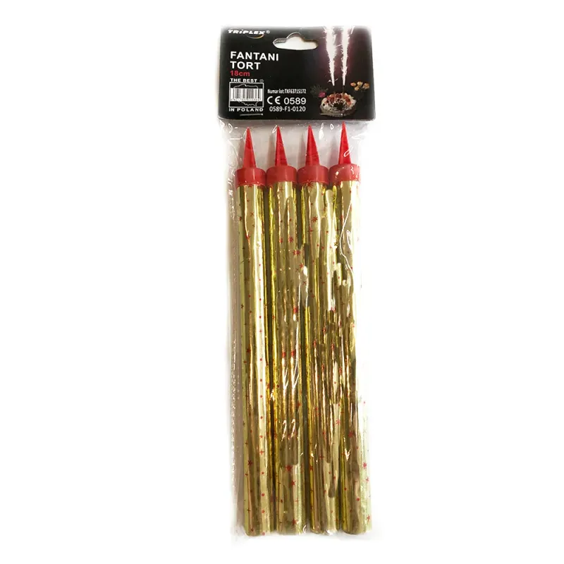 Fantani de tort Triplex 18 cm, 4 bucati