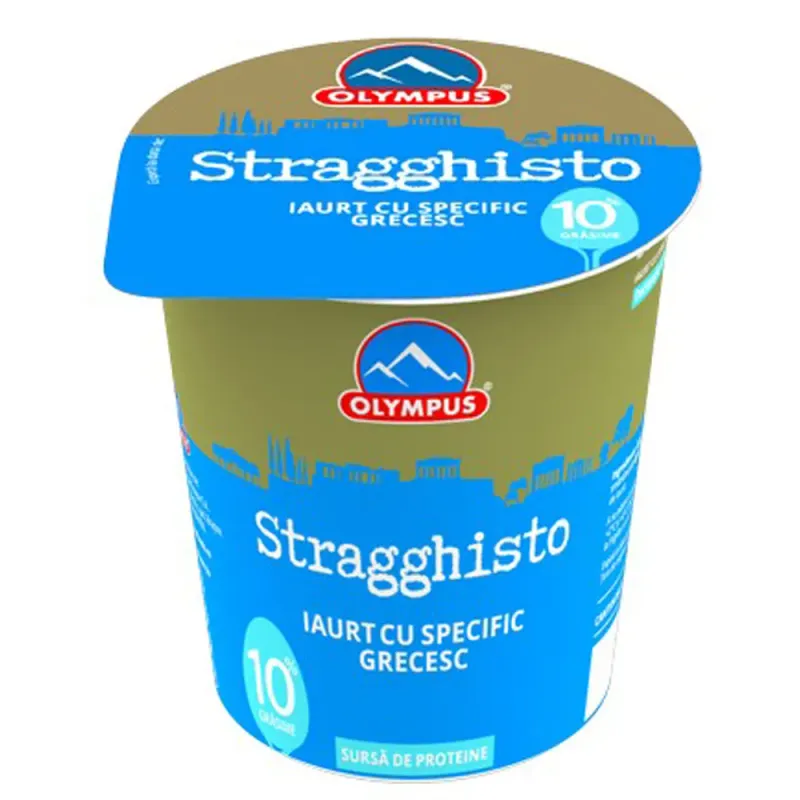 Iaurt cu specific grecesc Olympus, 10% grasime, 350 g