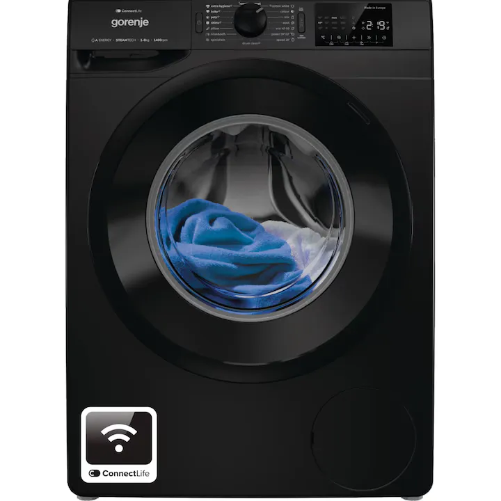 Masina de spalat Gorenje, WPNEI84A1SW/B, 8 kg, 1400 rpm