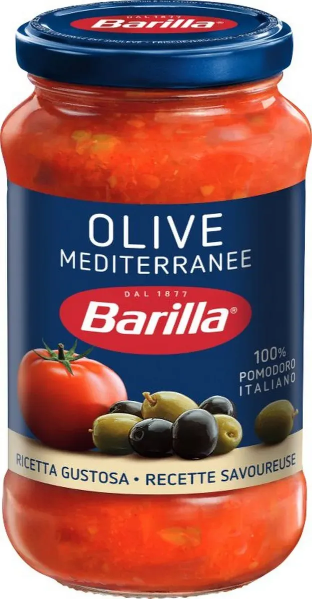 Sos de rosii cu masline Barilla, 400 g