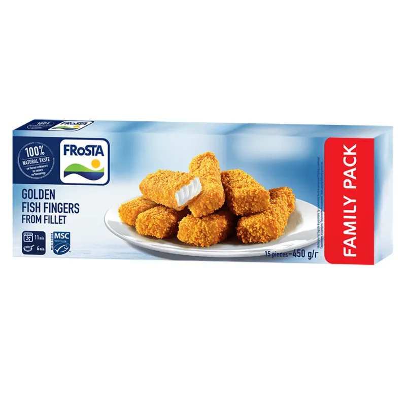 Fish Fingers Frosta, Family Pack, 450 g