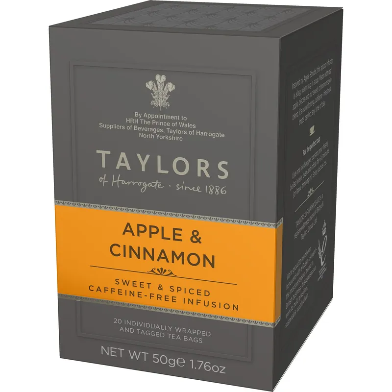 Ceai mar si scortisoara, Taylors of Harrogate, 20 plicuri, 50 g