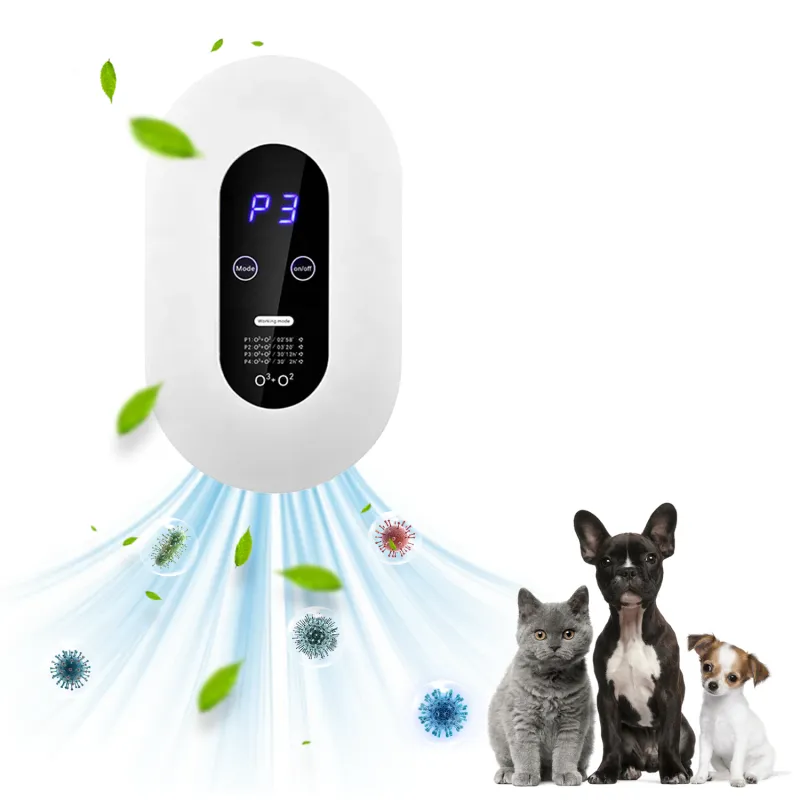 Purificator aer, Ozon, UMMO®, Stirilizare bacterii, virusi, Eliminare mirosuri animale, tutun, gatit, Generator de ozon, Pentru suprafete de 5-30 mp, 4 regimuri de functionare, Silent, Alimentare 220V, Alb, Casa si birou, Concentratie de Ioni Negativi