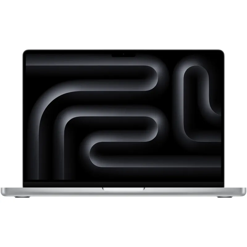 Apple MacBook Pro 14" cu procesor Apple M5 Pro, 18 nuclee CPU, 20 nuclee GPU, 64GB RAM, 2TB SSD, Silver, Tastatura internationala