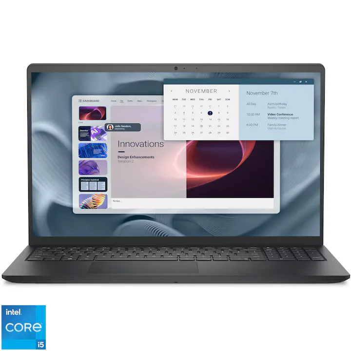 Business Dell Pro 15 Essential cu procesor Intel® Core™ i5-1334U pana la 4.60 GHz, 15.6", Full HD, 120Hz, 16GB RAM, 512GB SSD, Intel® UHD Graphics, Ubuntu, FPR, Backlit, 3y ProSupport and Next Business Day Onsite