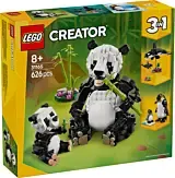 LEGO Creator 3 in 1 Animale salbatice: Familia de ursi panda 31165