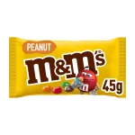 Bomboane cu arahide invelite in ciocolata cu lapte M&M's Peanut, 45 g