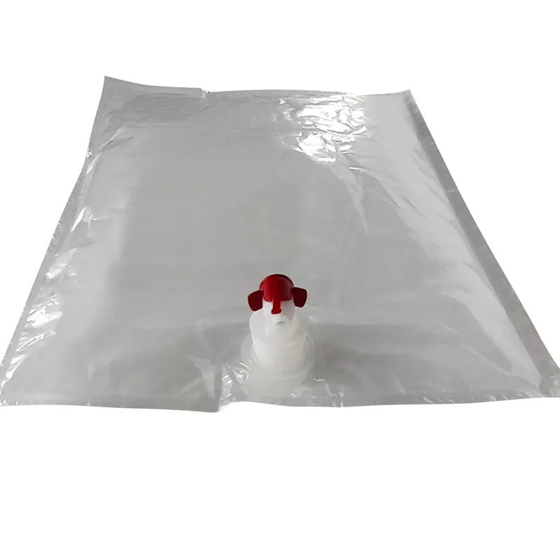 Punga bag-in-box vin 20L, robinet Natural Vitop, 10 bucati, transparente
