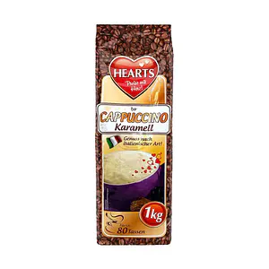 Cappuccino Karamell Hearts, 1 kg