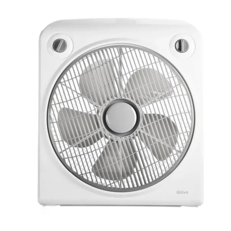 Ventilator de masa Qilive Q.6835, 45 W, 3 viteze, alb