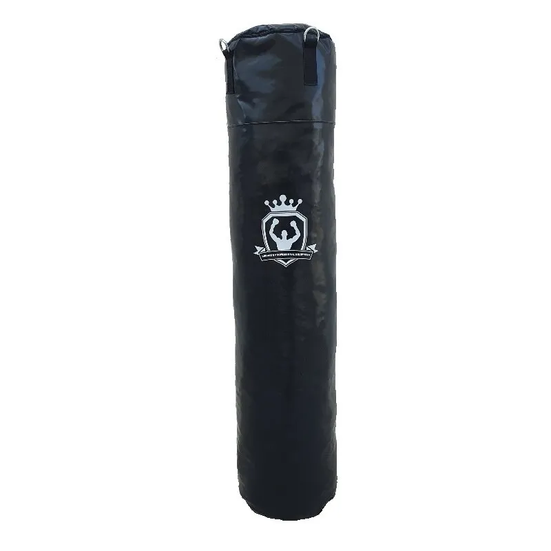 Sac de box umplut, Negru, 150x35 cm