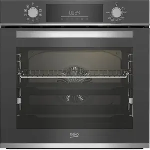 Cuptor incorporabil BEKO BBIM13300ZGCSE, Electric, Autocuratare SteamShine, 72 l, Clasa A+, AeroPerfect, gri inchis