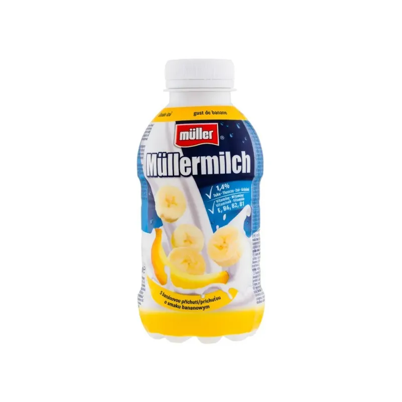 Bautura din lapte cu banane Muller, 400 g