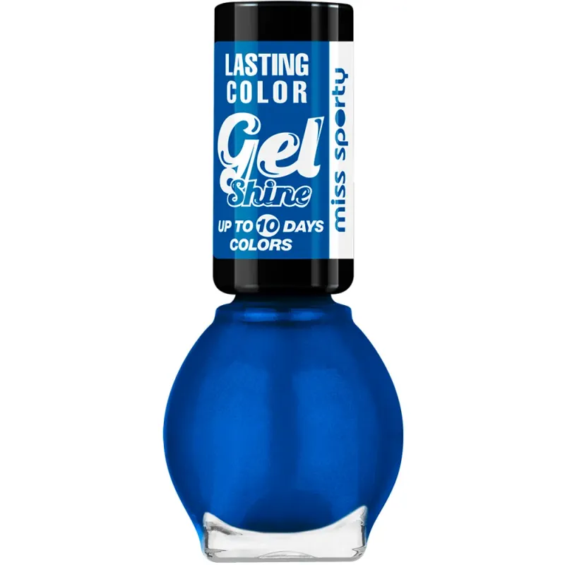 Lac de unghii Miss Sporty Lasting Colour 510 Atomic Blue, 7 ml