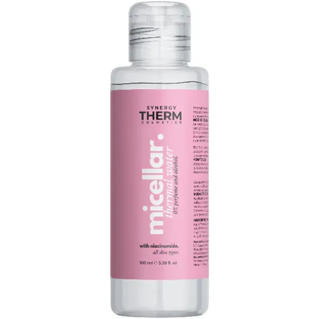 Apa micelara cu niacinamida si betaina Synergy Therm, 100 ml