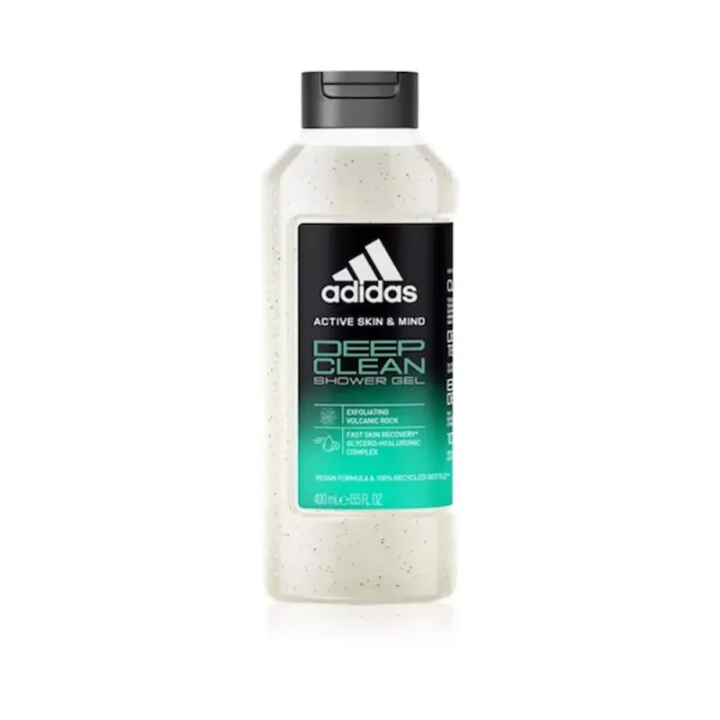 Gel de dus Adidas Male Deep Clean, 400 ml