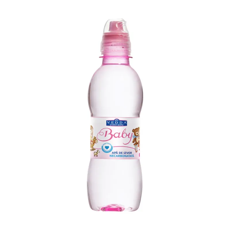 Apa plata Vedda Baby pentru fete, 250 ml