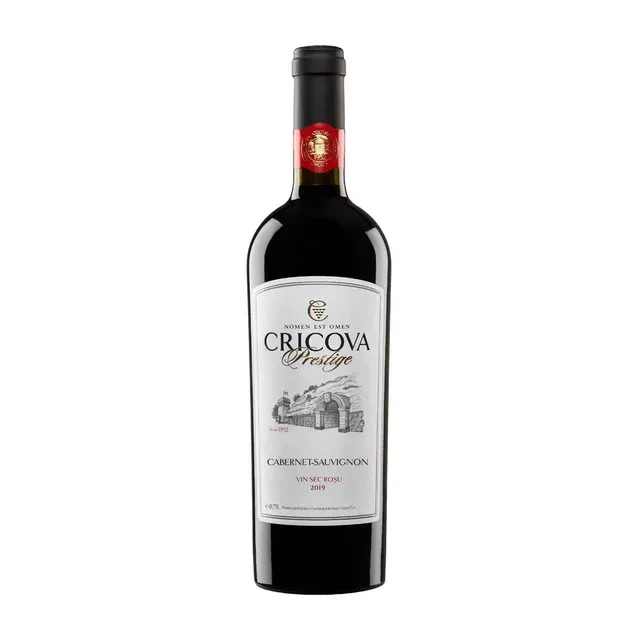 Vin rosu sec Cricova Prestige, Cabernet Sauvignon, 0.75 l