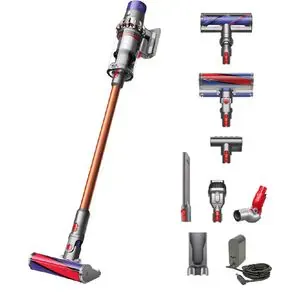 Aspirator vertical DYSON V10 Absolute, 0.76l, autonomie max 60 min, Point&Shoot, mov-argintiu