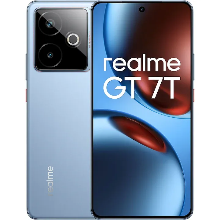 Telefon mobil Realme GT 7T, 12GB RAM, 512GB, 5G, Blue